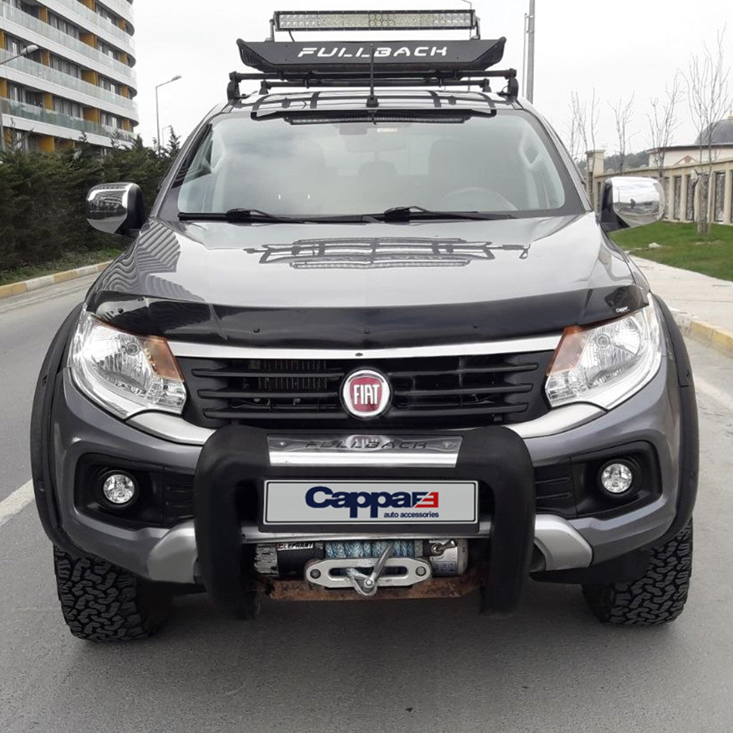 Fiat Fullback 2016 Onwards Bonnet Deflector 3mm