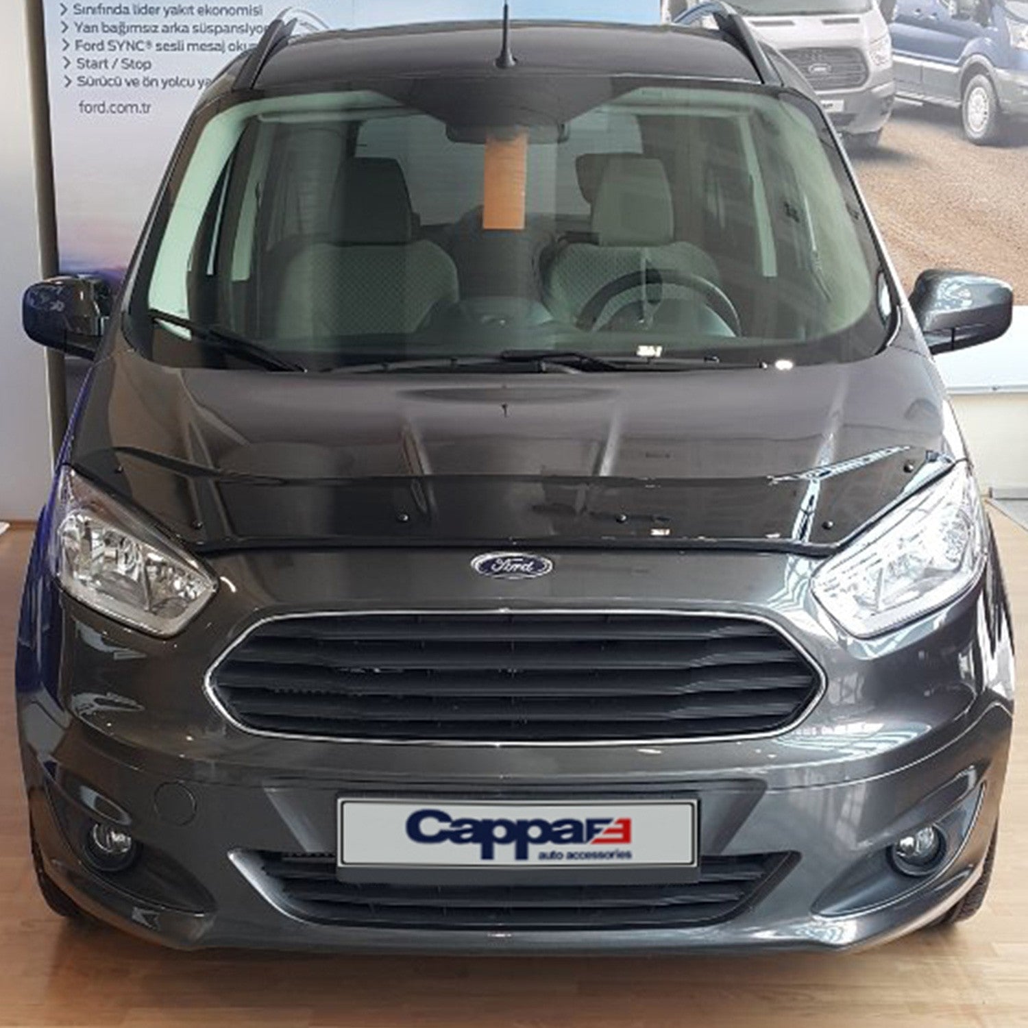 Ford Courier 2014 - 2018 Bonnet Deflector 4mm