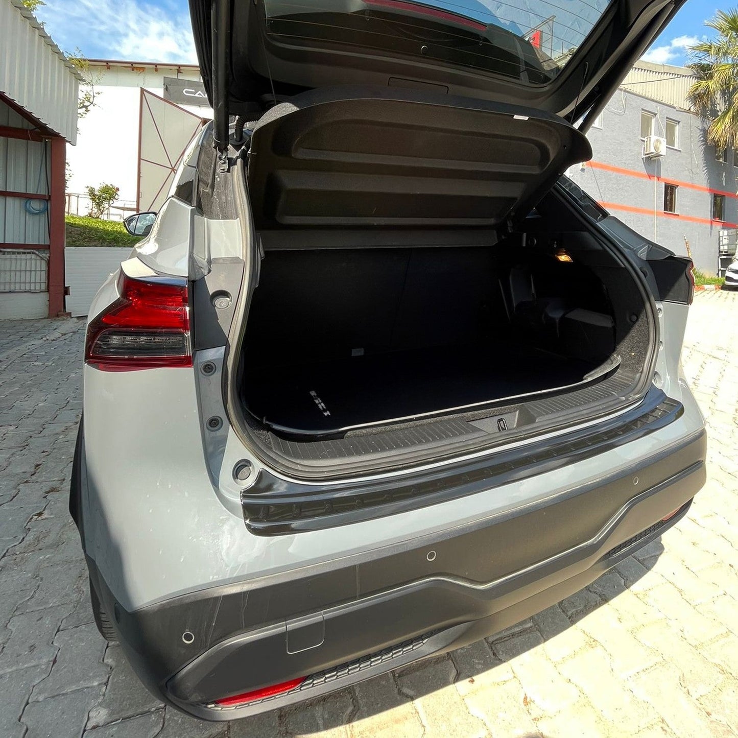 Nissan Qashqai 2021 Onwards Rear Bumper Sill Protector Gloss