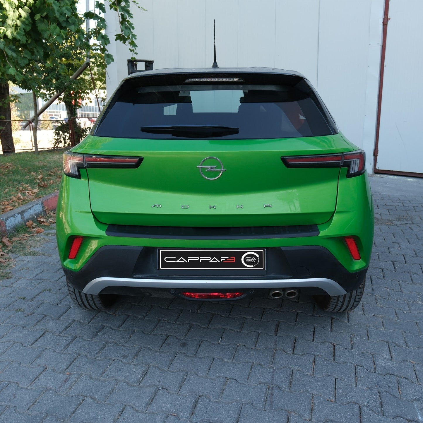 Opel Mokka 2021 Onwards Rear Bumper Sill Protector Matt