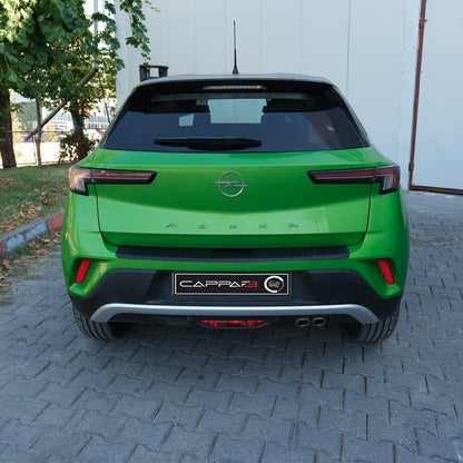 Opel Mokka 2021 Onwards Rear Bumper Sill Protector Matt
