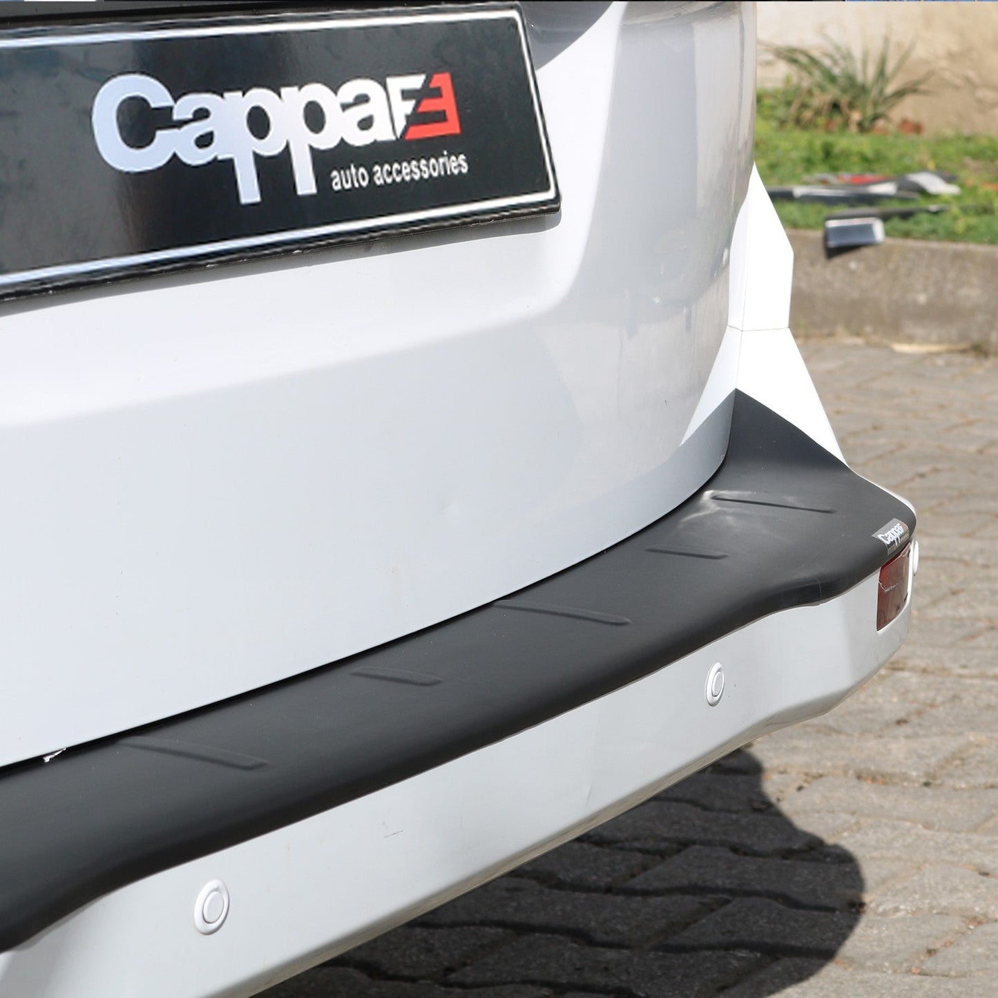 Ford Courier 2014 - 2018 Rear Bumper Sill Protector Matt