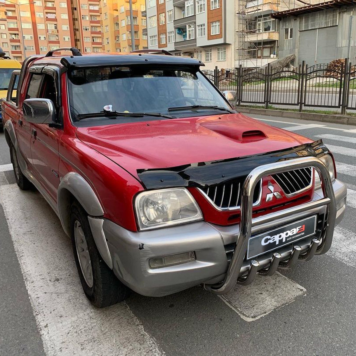 Mitsubishi L200 1996 - 2006 Bonnet Deflector 4mm