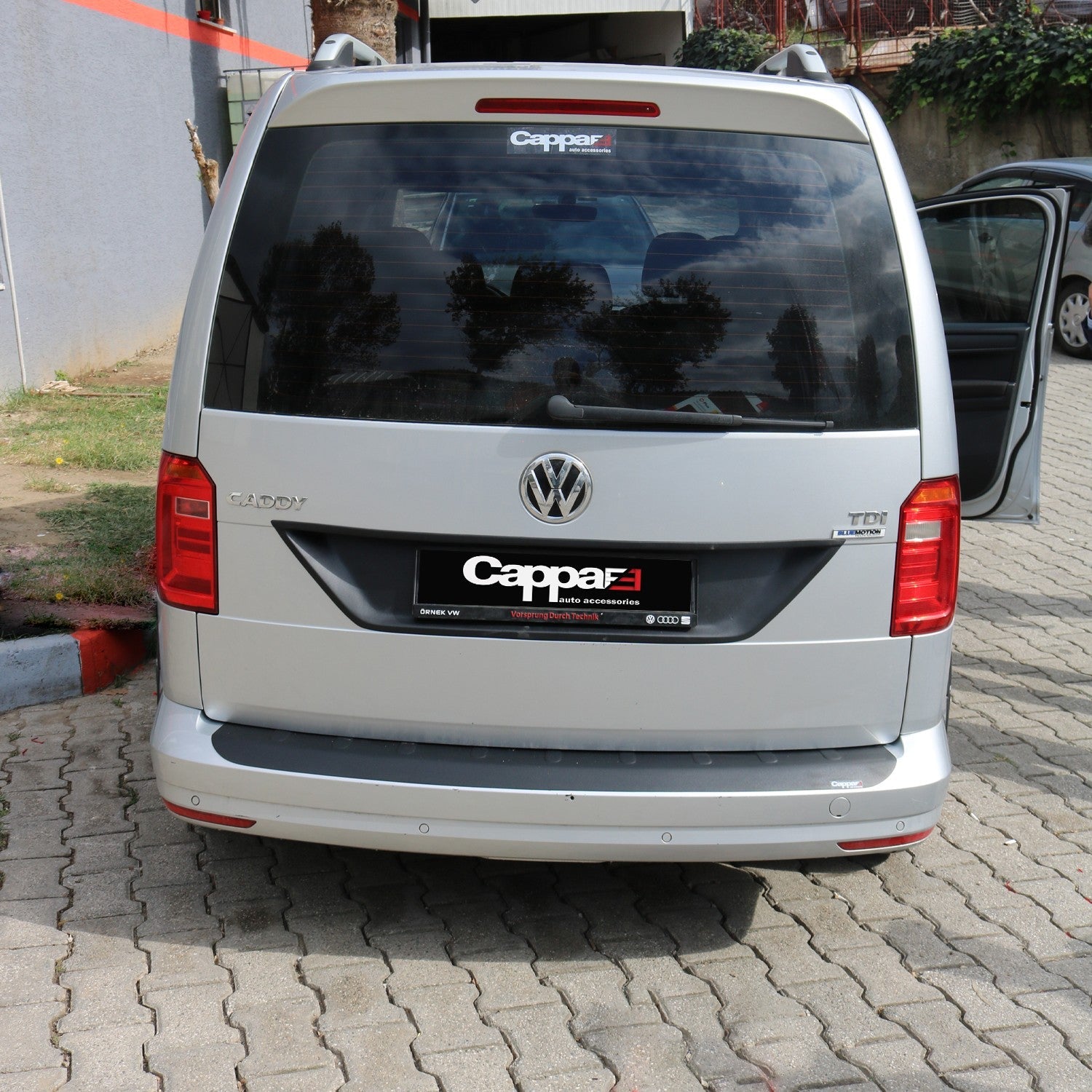 Volkswagen Caddy 2015 - 2020 Rear Number Plate Panel Cover