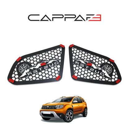 Dacia Duster 2018 - 2024 Metal Quarter Window 2pcs