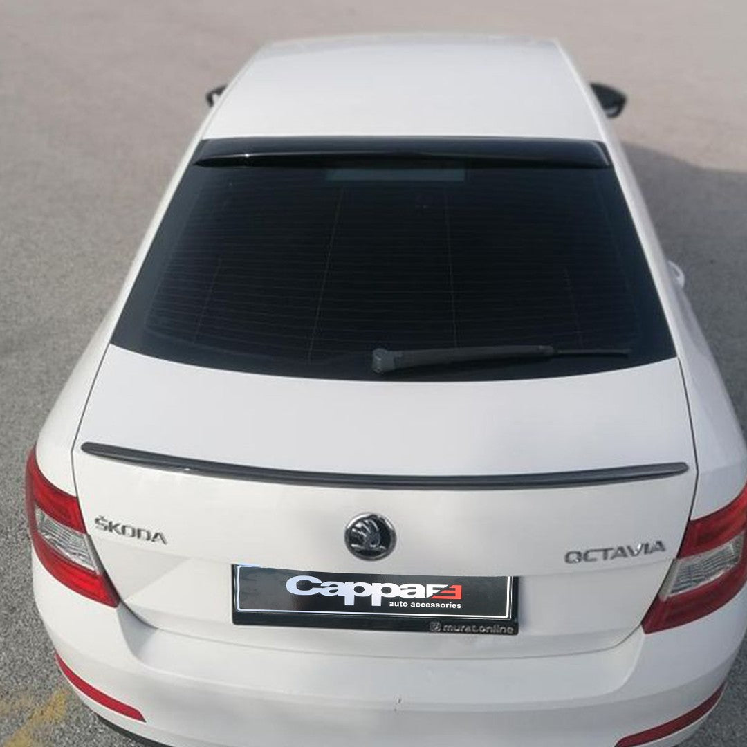 Skoda Octavia 2013 Onwards Rear Window Spoiler