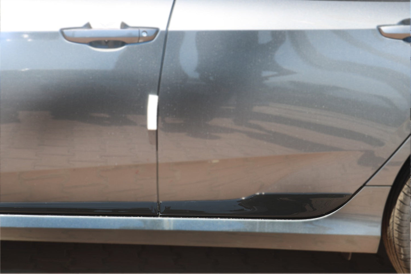 Honda Civic 2016 Onwards Rear Bumper Sill Protector 4pcs