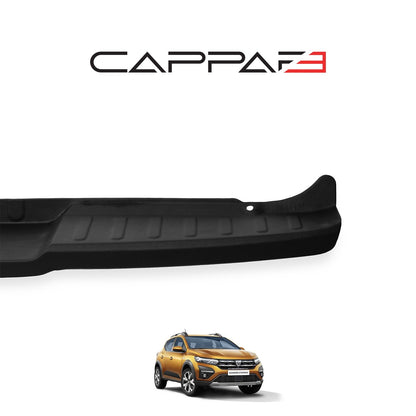 Dacia Sandero 2021 Onwards Rear Bumper Sill Protector Matt