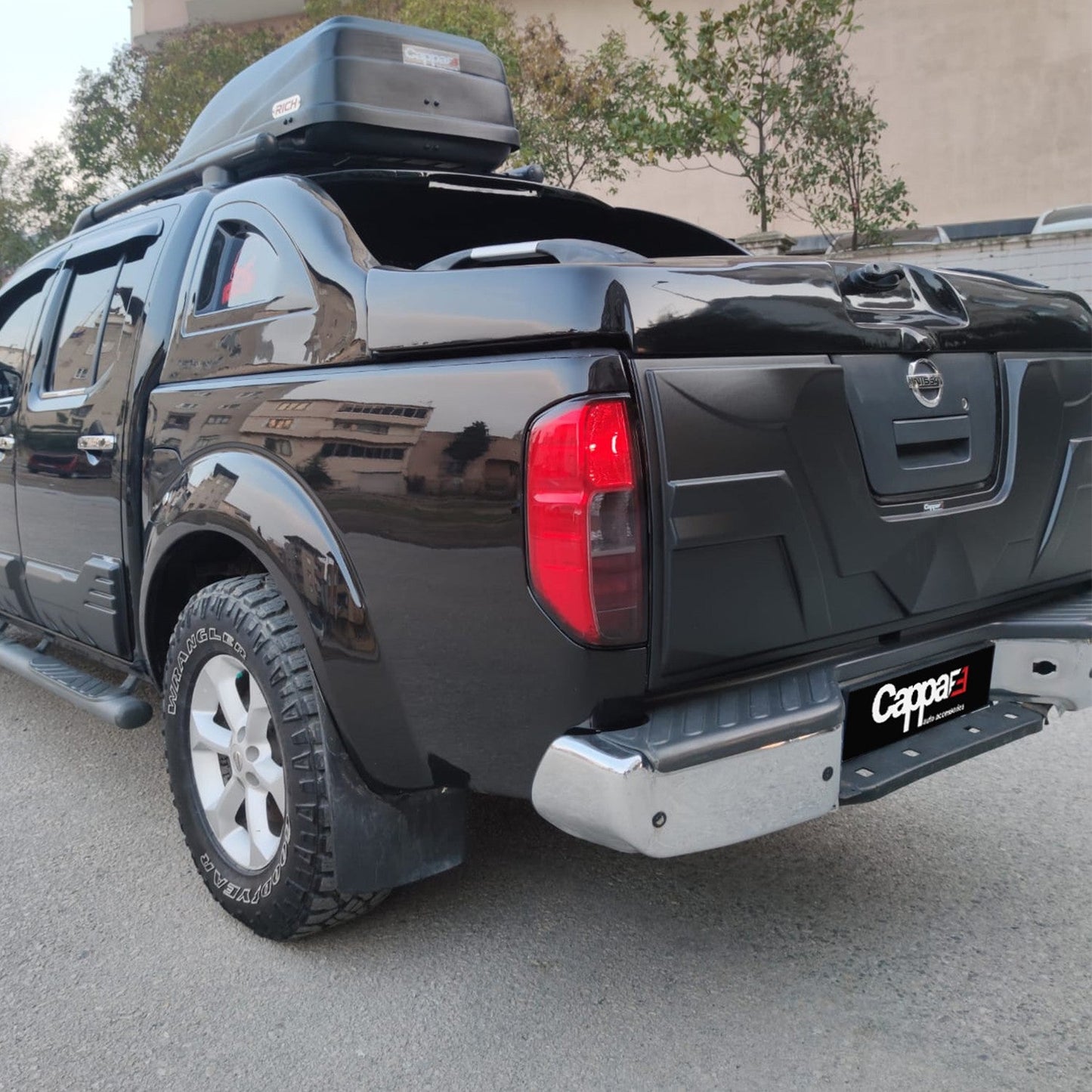 Nissan Navara 2006 - 2015 Boot Lid Fender Flares