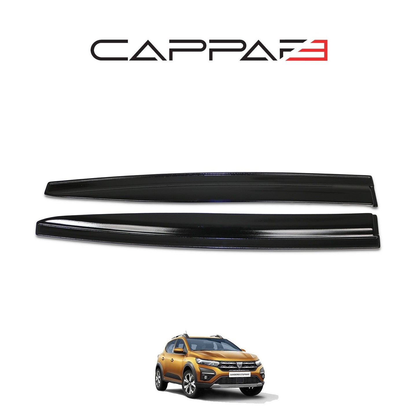 Dacia Sandero 2021 Onwards Window Wind Deflectors 4pcs