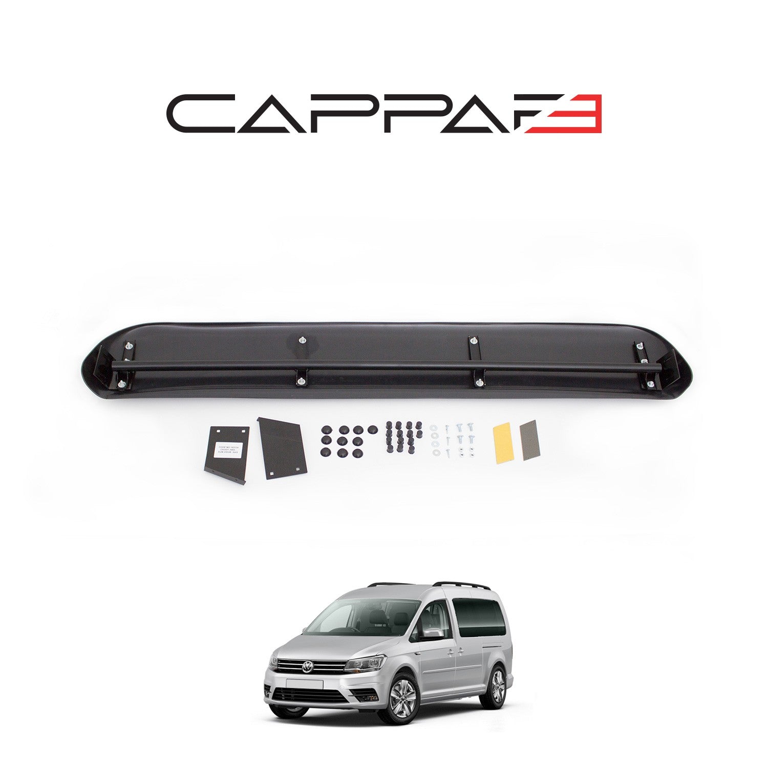 Volkswagen Caddy 2015 - 2020 Sunvisor Sun Visor Wind Deflector