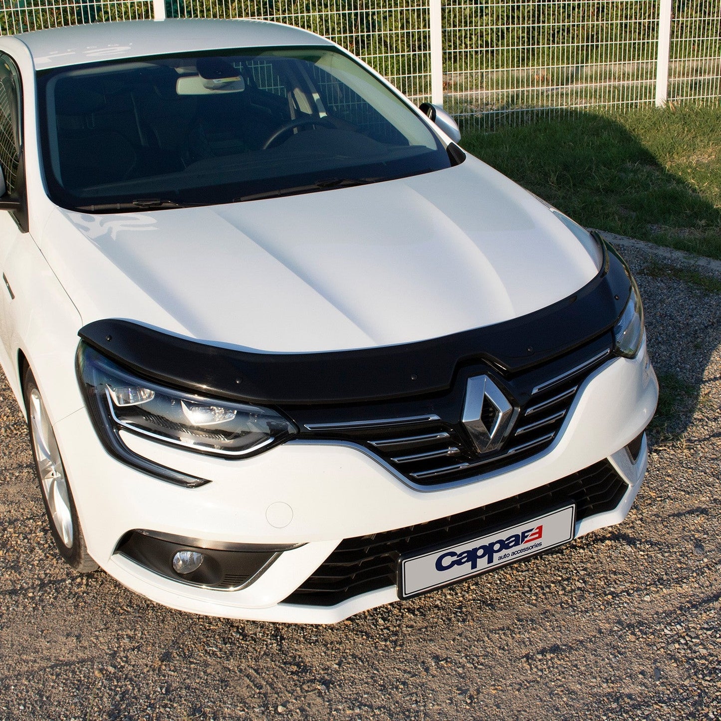 Renault Megane 2016 Onwards Bonnet Deflector 3mm