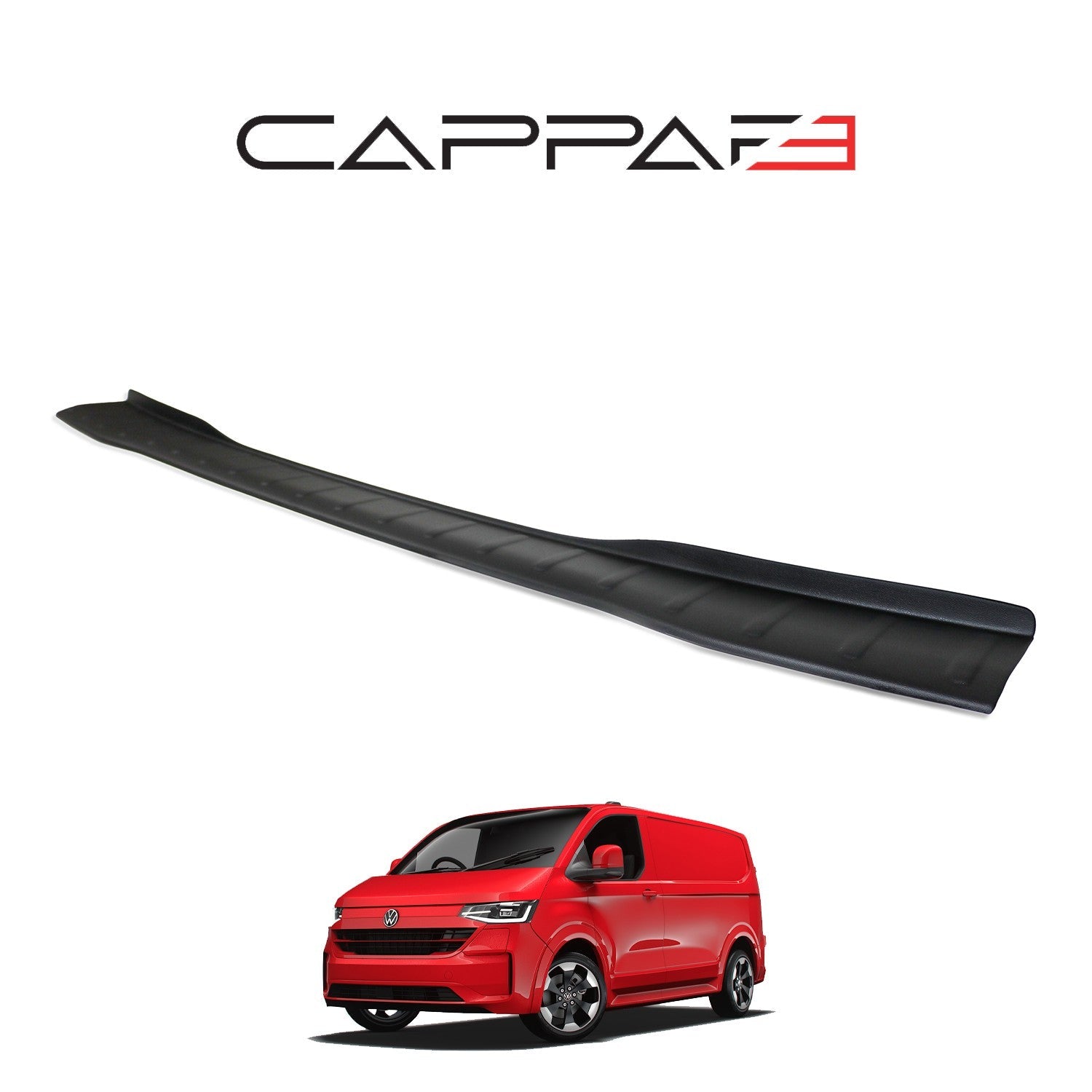 Volkswagen Transporter T7 2022 Onwards Rear Bumper Sill Protector Matt