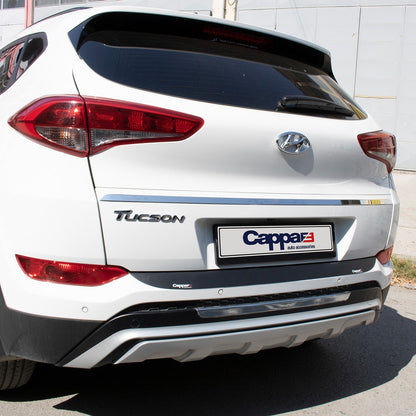 Hyundai Tucson 2016 - 2018 Rear Bumper Sill Protector Matt