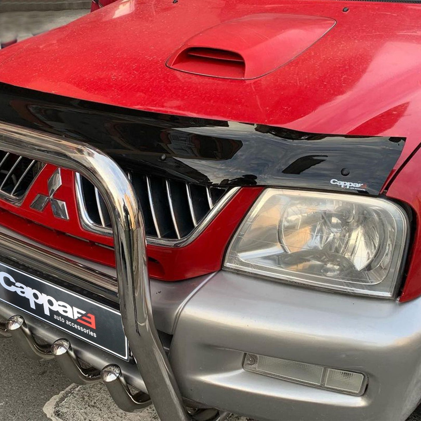 Mitsubishi L200 1996 - 2006 Bonnet Deflector 3mm