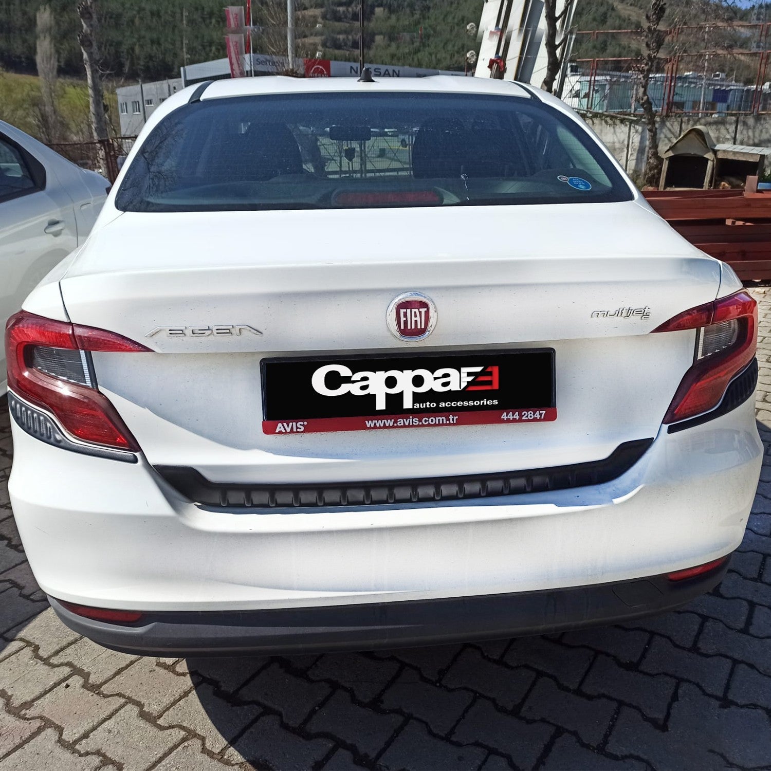 Fiat Egea 2015 Onwards Boot Lower Trim 3pcs
