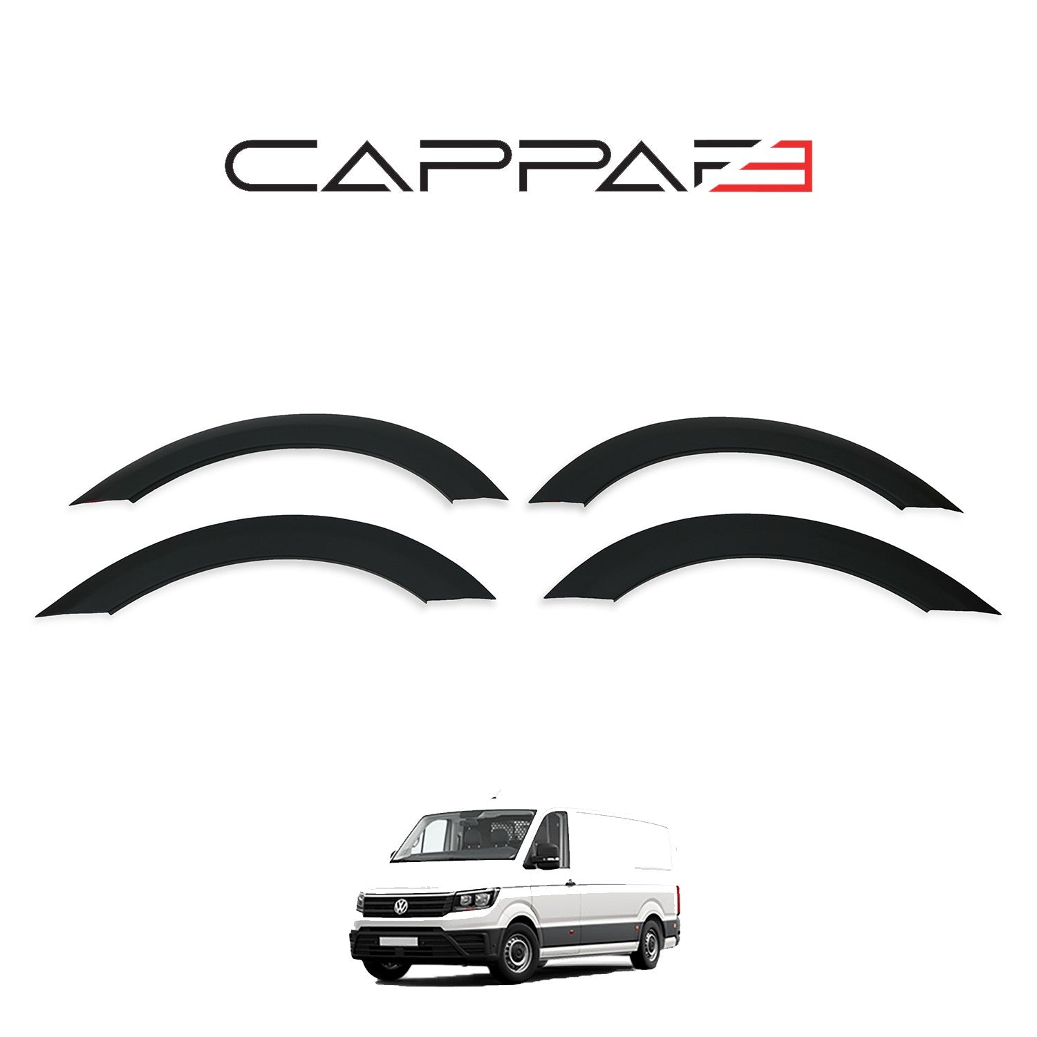 Volkswagen Crafter 2018 Onwards Fender Flares 4pcs