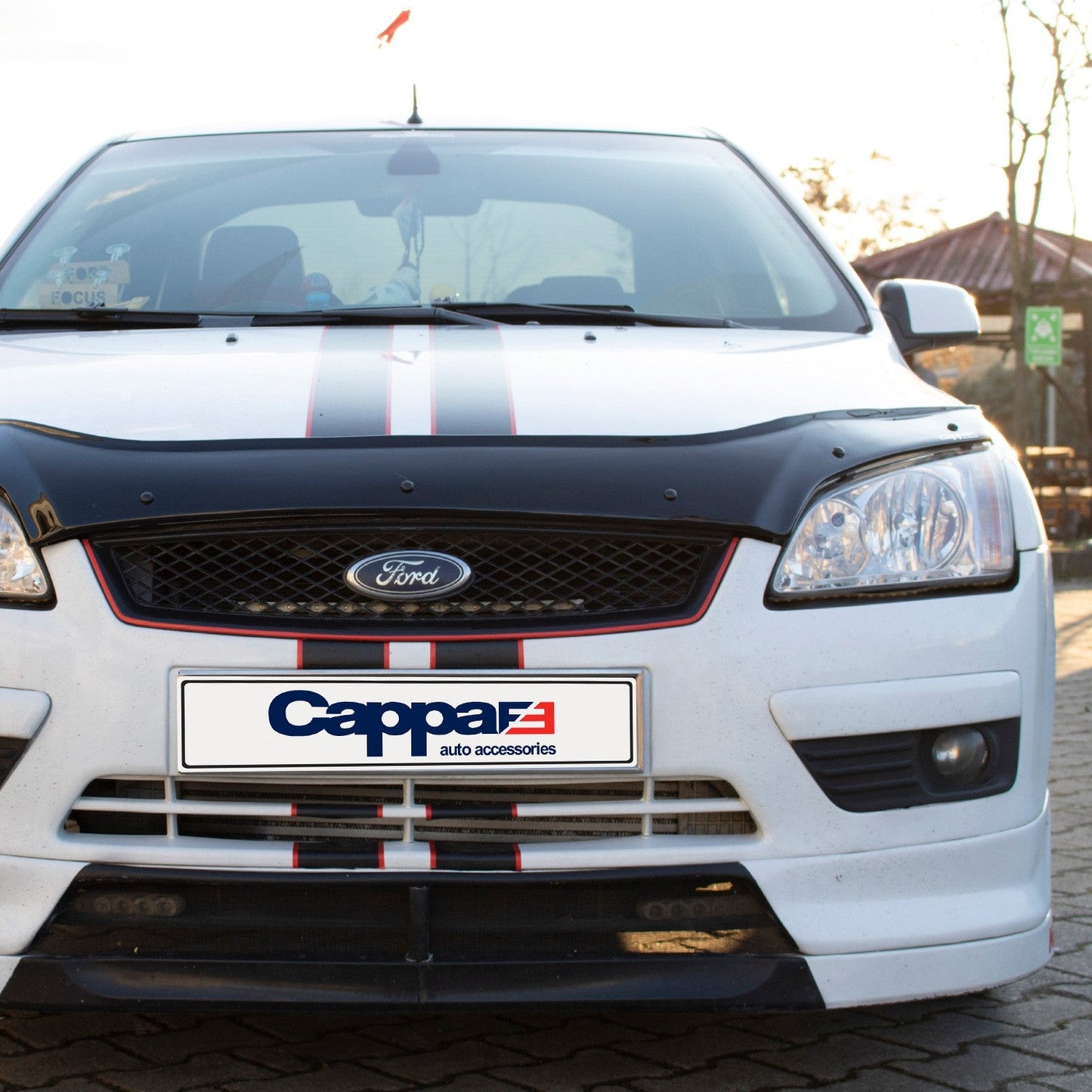 Ford Focus 2005 - 2008 Bonnet Deflector 3mm