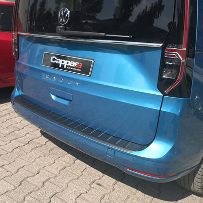 Volkswagen Caddy 2021 Onwards Rear Bumper Sill Protector Matt