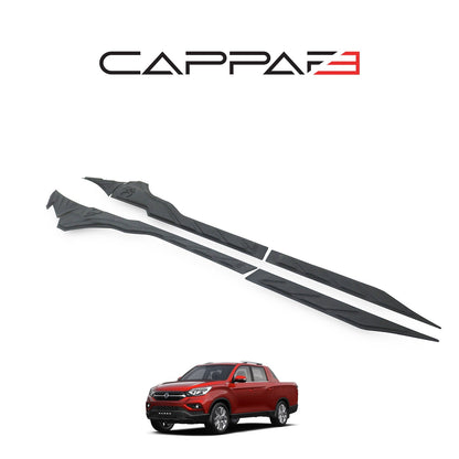 Ssangyong Musso 2018 - 2021 Rear Bumper Sill Protector 6pcs