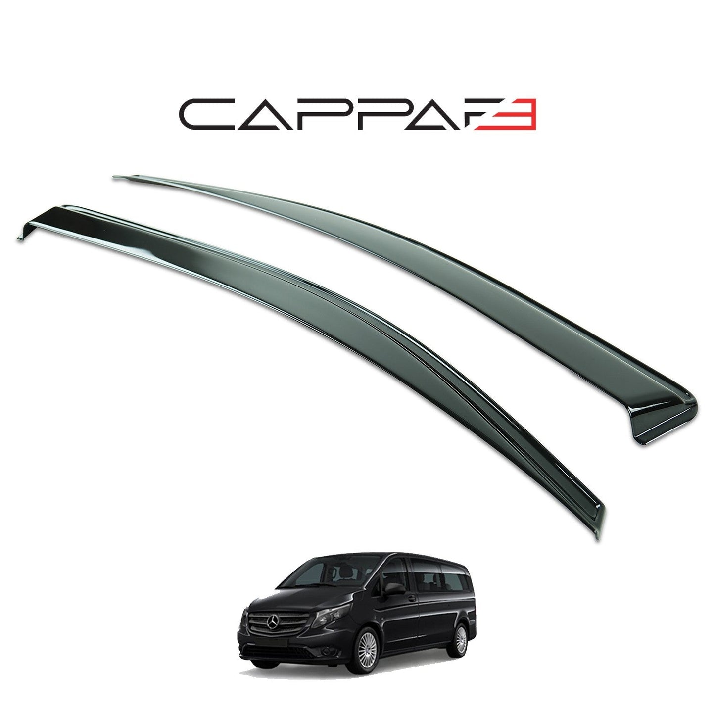 Mercedes Vito 2015 Onwards Window Wind Deflectors 2pcs