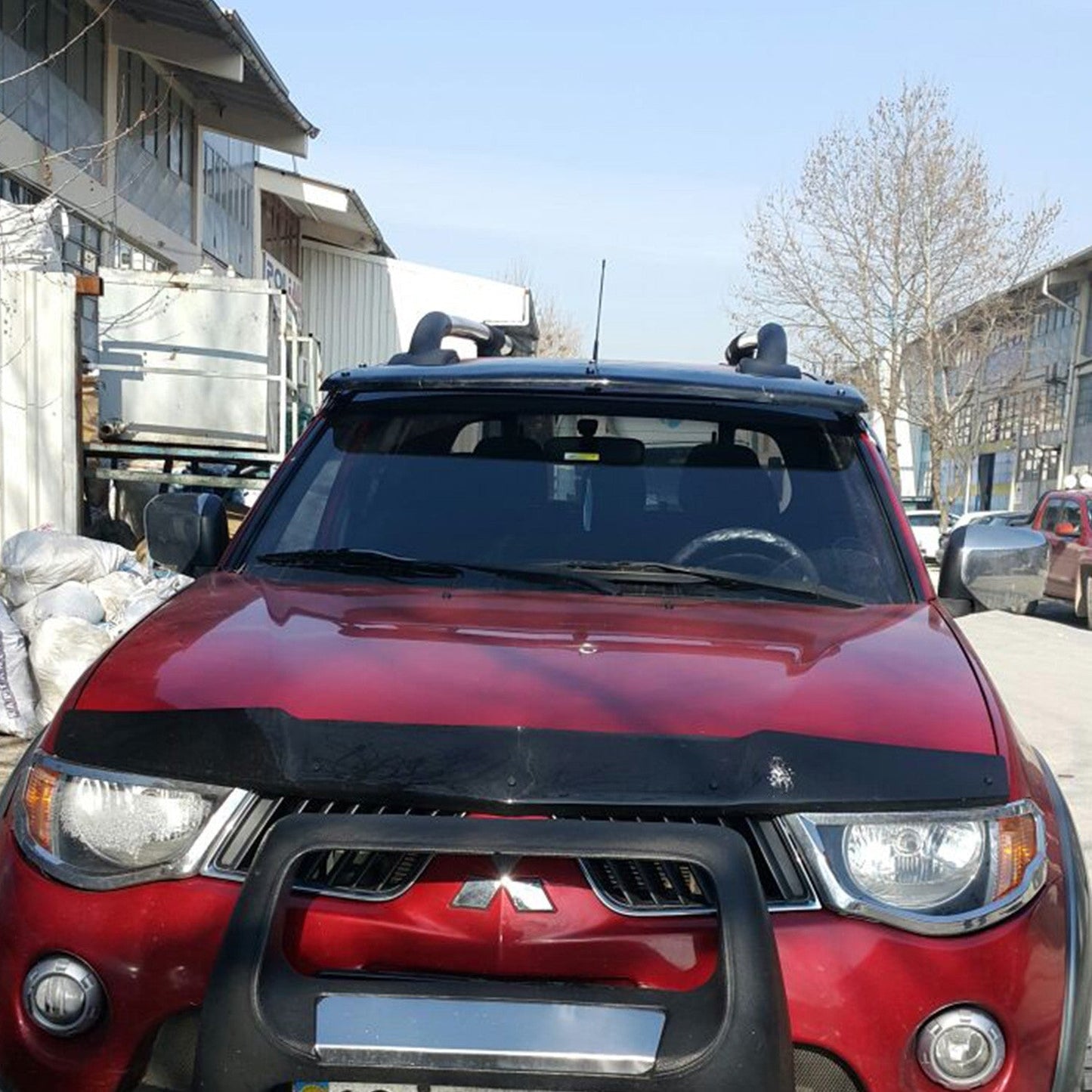 Mitsubishi L200 2007 - 2015 Sunvisor Sun Visor Wind Deflector