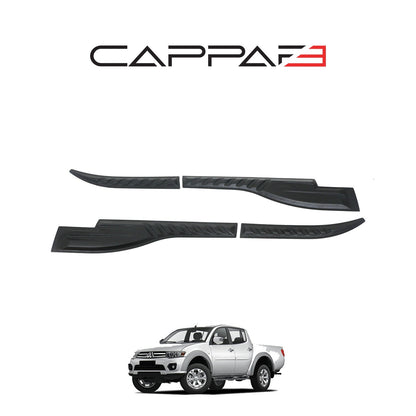 Mitsubishi L200 2007 - 2015 Rear Bumper Sill Protector 4pcs