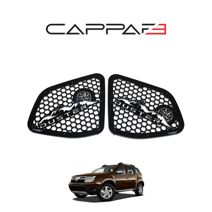 Dacia Duster 2010 - 2017 Metal Quarter Window 2pcs