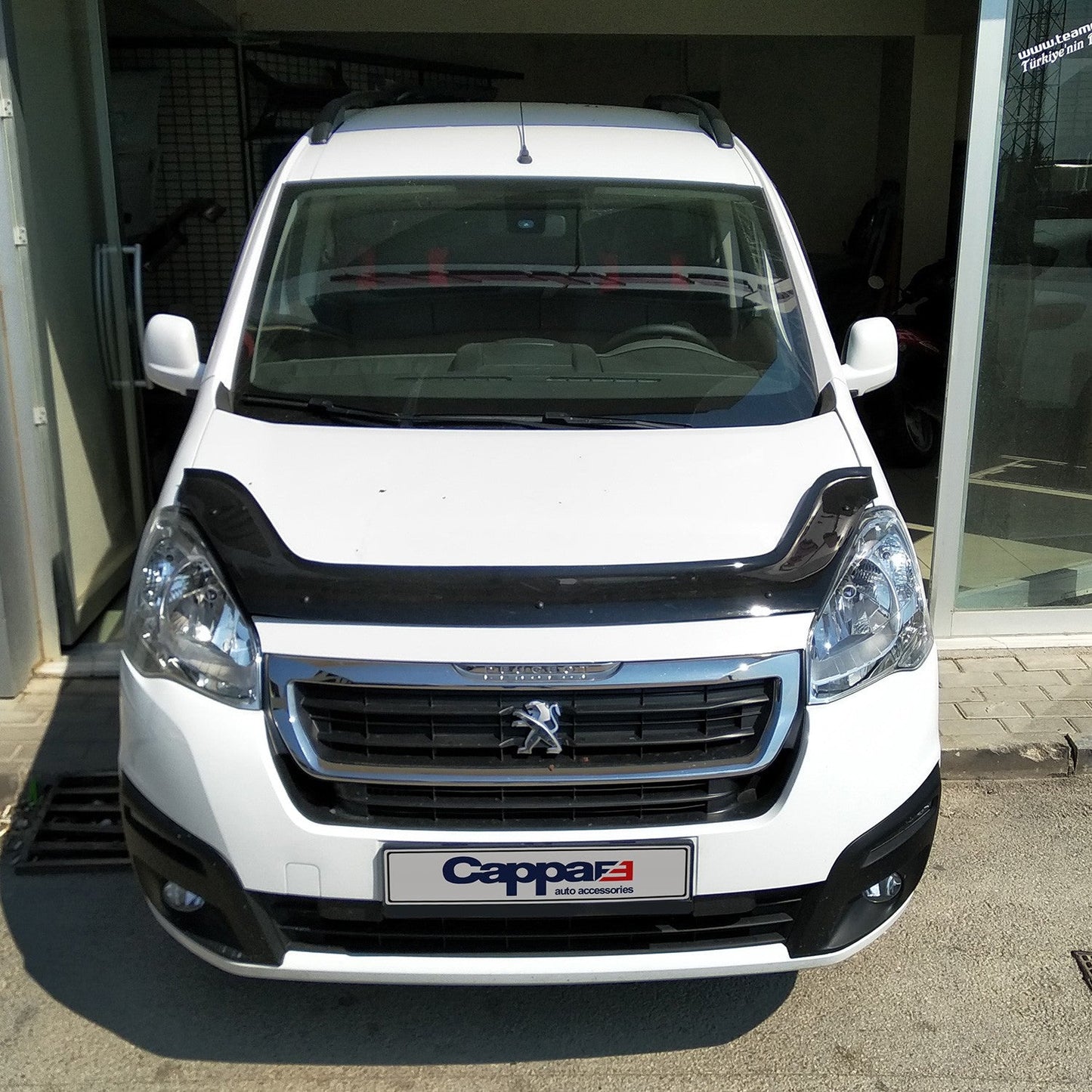 Peugeot Partner Tepee 2015 - 2018 Bonnet Deflector 3mm