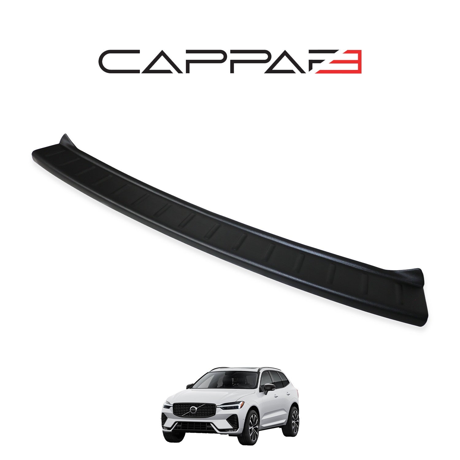 Volvo XC60 2017 Onwards Rear Bumper Sill Protector Matt