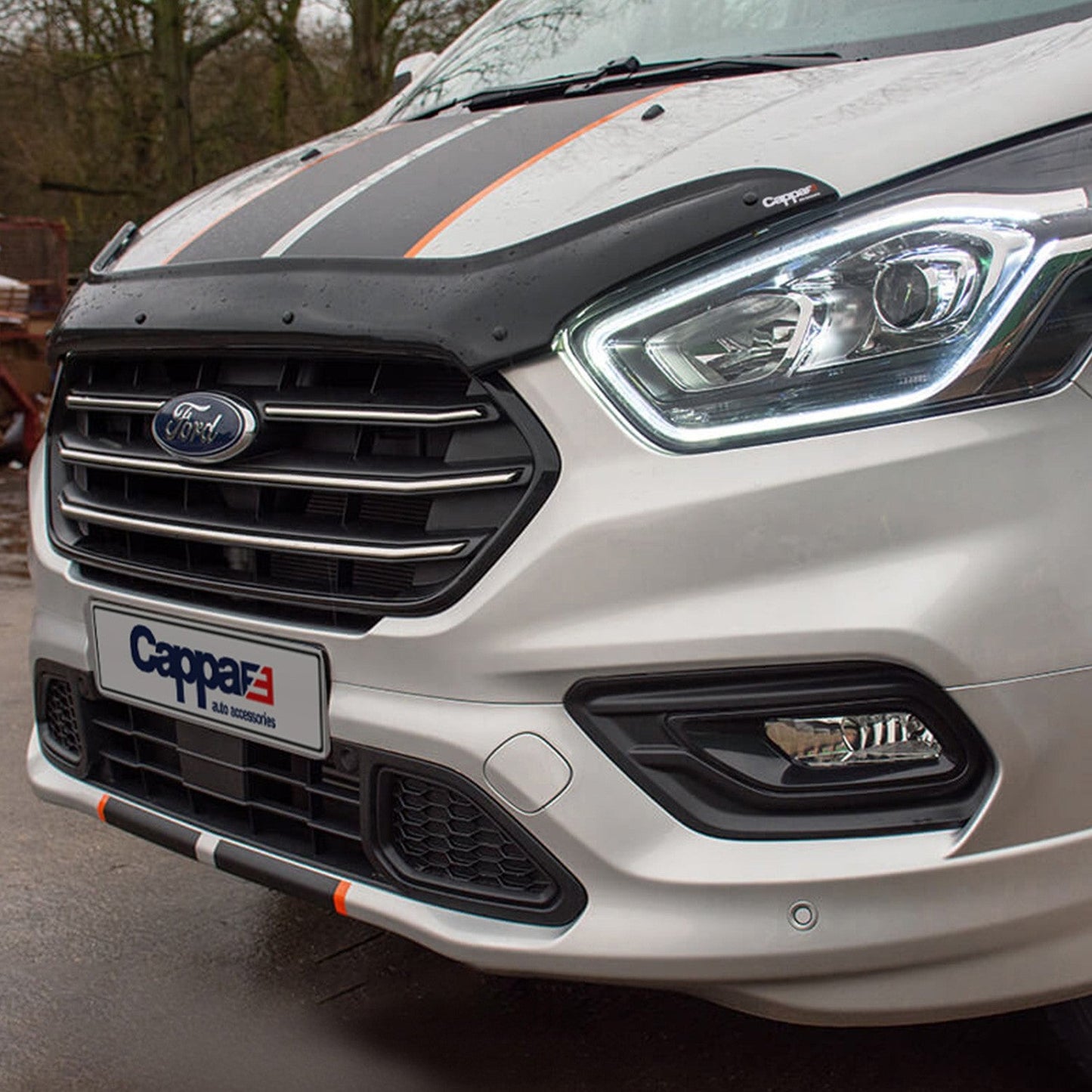 Ford Custom 2018 - 2022 Bonnet Deflector 3mm