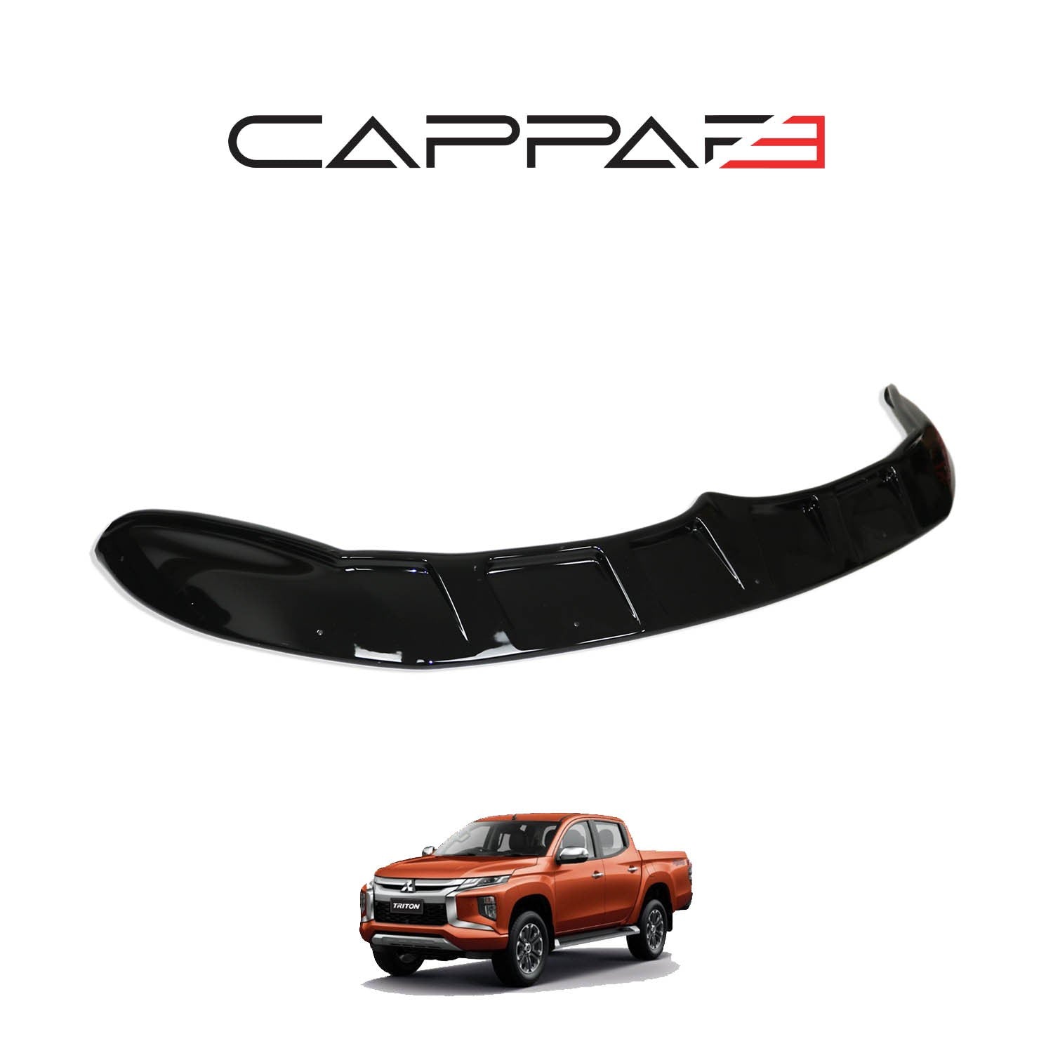 Mitsubishi L200 2019 Onwards Bonnet Deflector