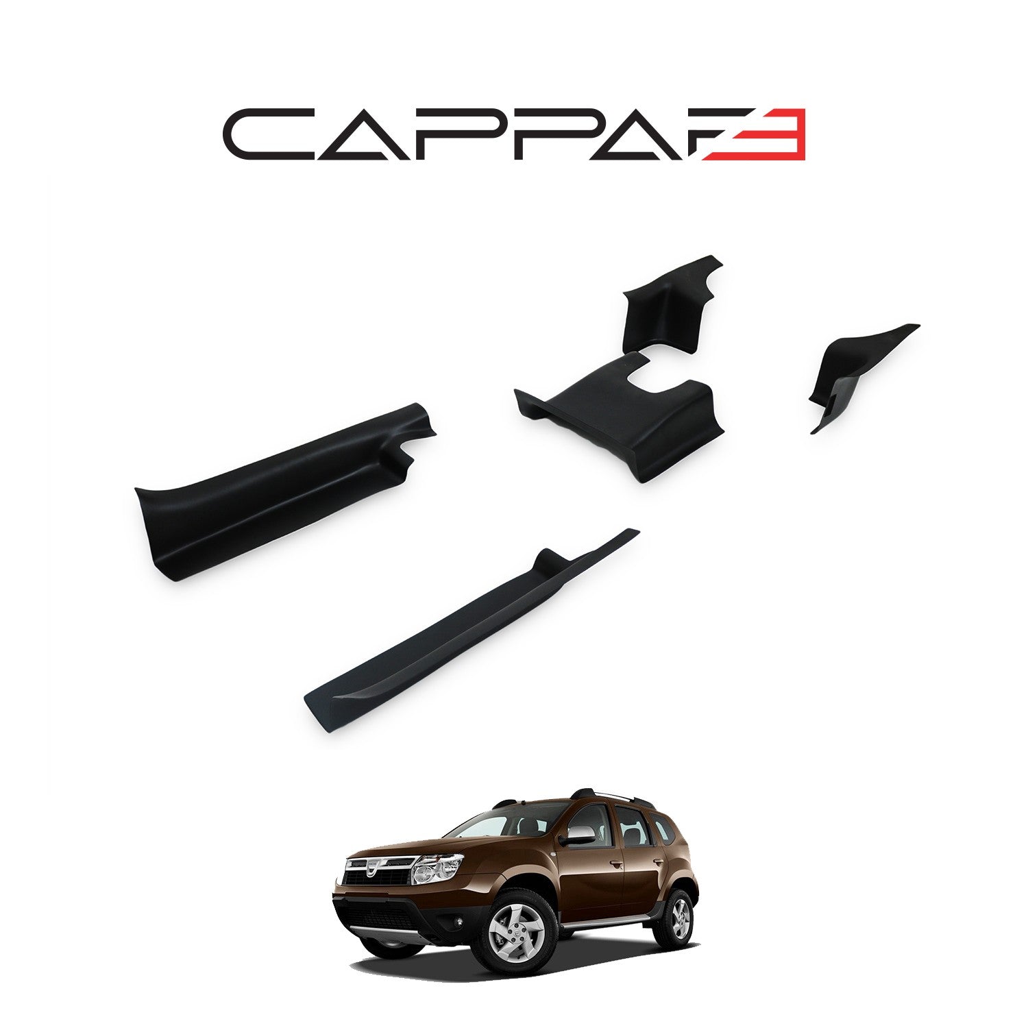Dacia Duster 2010 - 2017 Interior Trim 5pcs