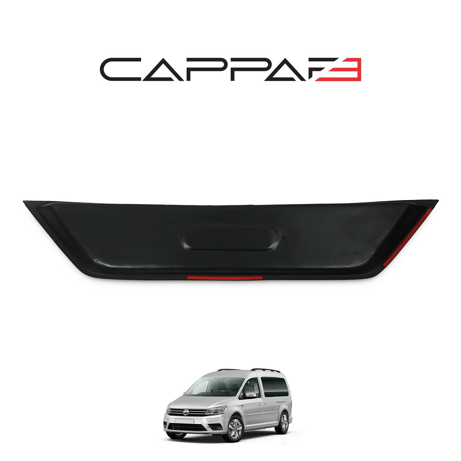 Volkswagen Caddy 2015 - 2020 Rear Number Plate Panel Cover