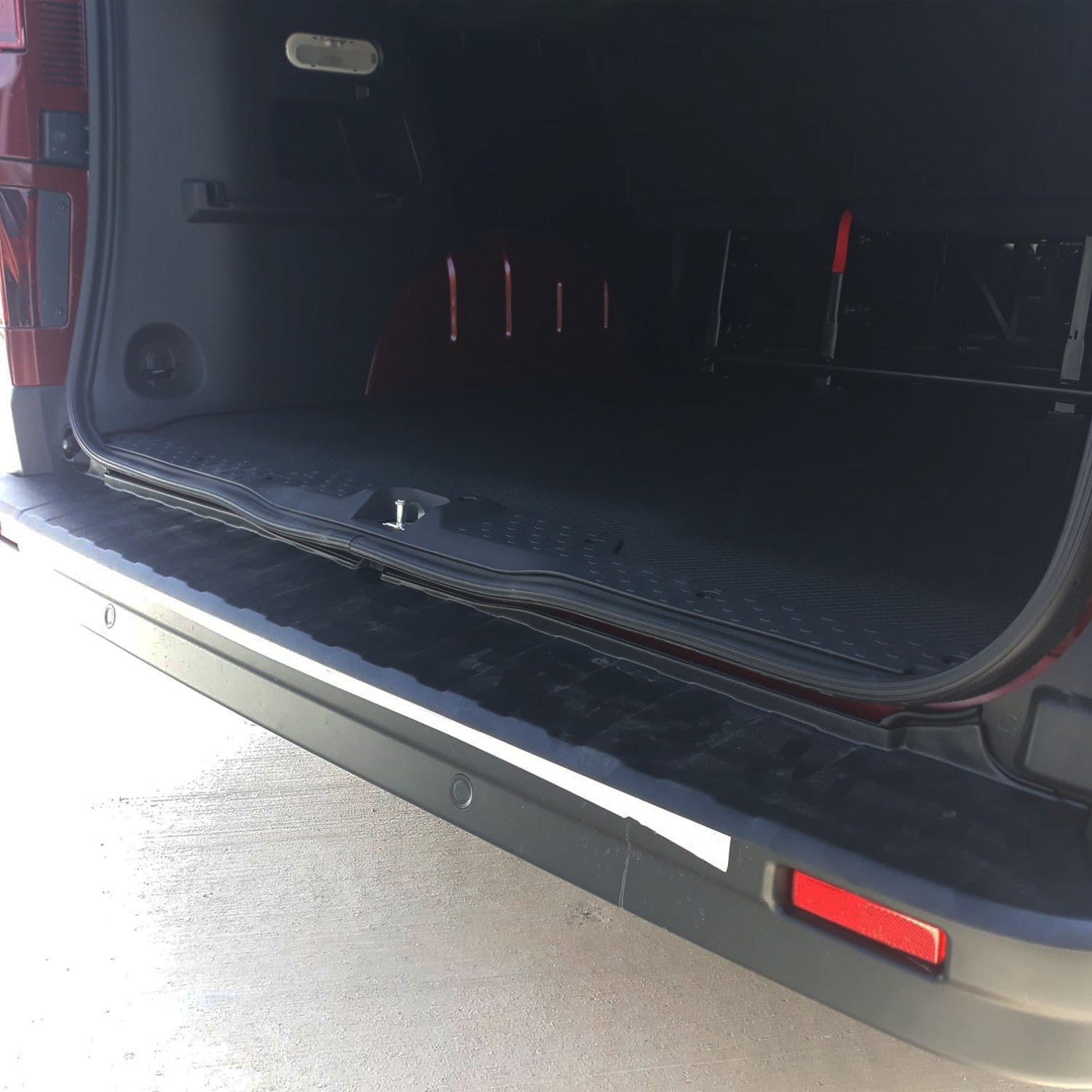 Renault Trafic 2014 - 2019 Rear Bumper Sill Protector Matt
