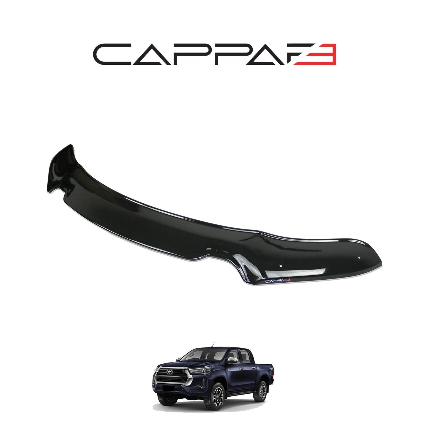 Toyota Hilux 2021 Onwards Bonnet Deflector 4mm