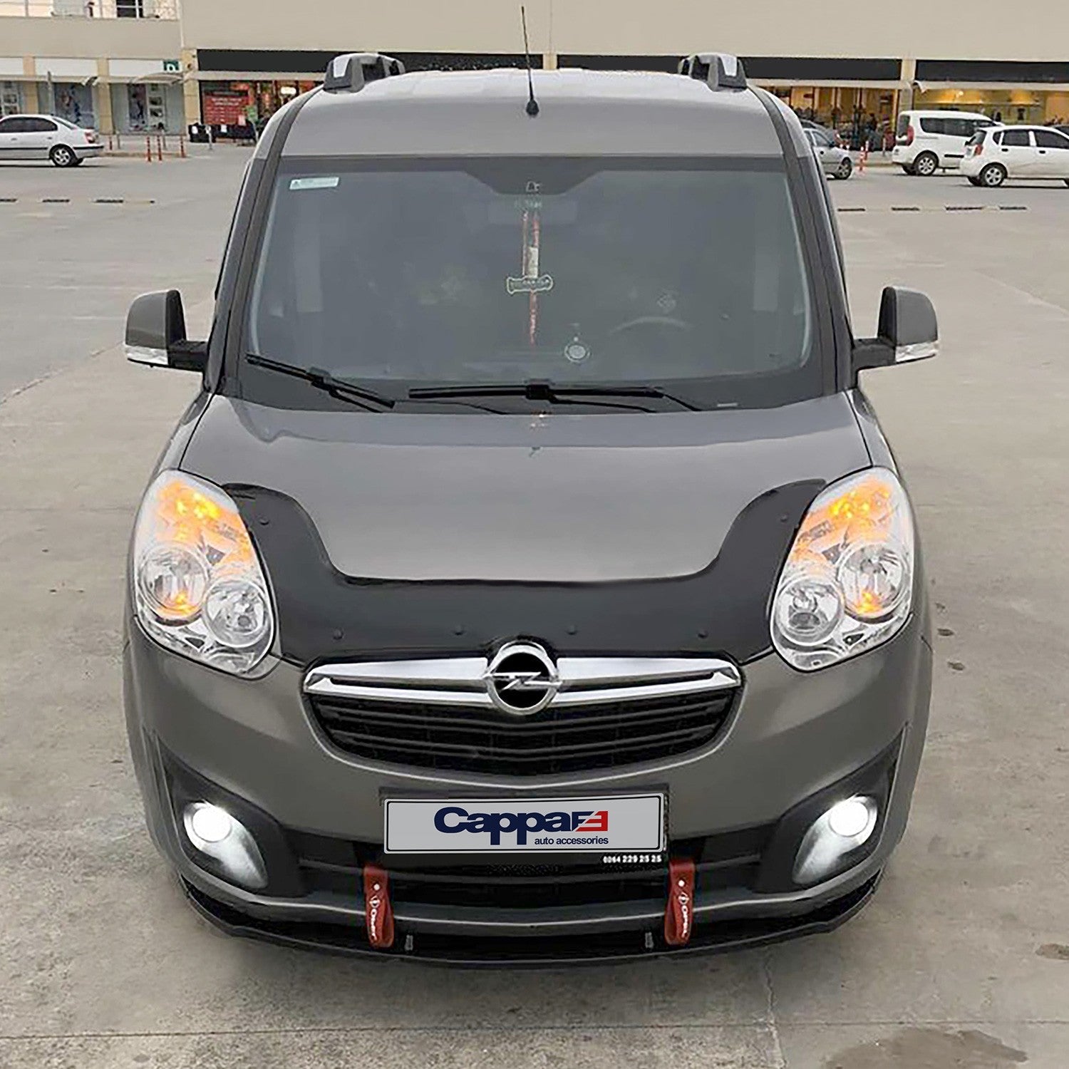 Opel Combo 2011 - 2017 Rear Bumper Sill Protector 3mm