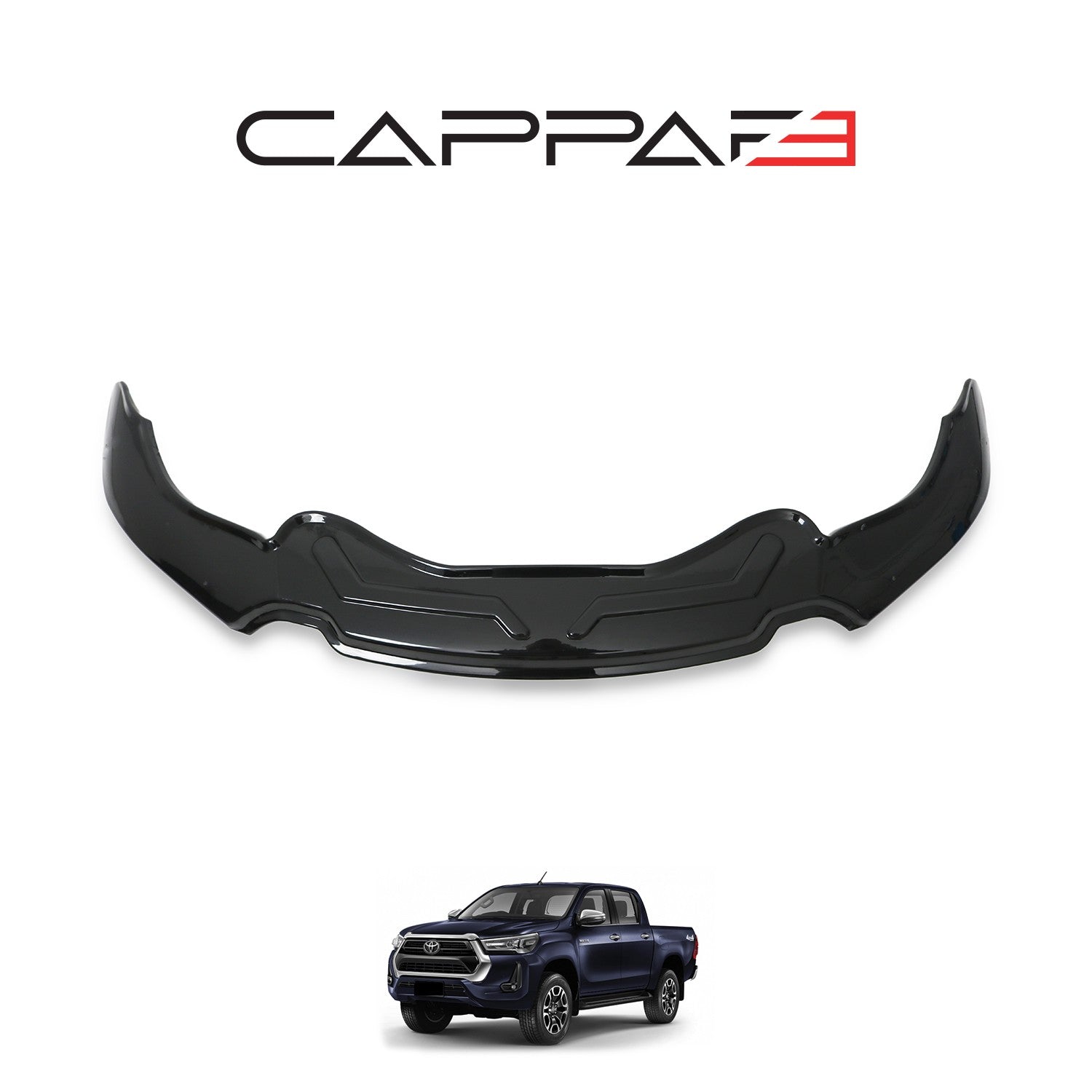Toyota Hilux 2021 Onwards Bonnet Deflector