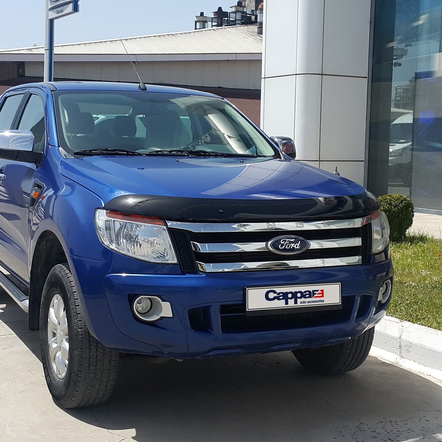 Ford Ranger 2011 - 2015 Bonnet Deflector 4mm