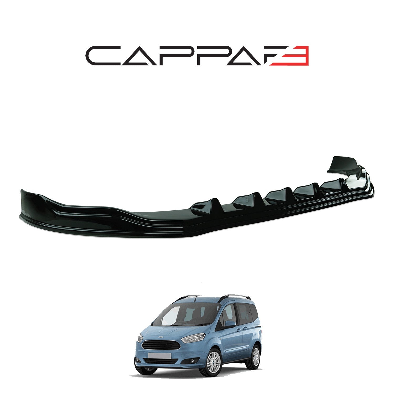Ford Courier 2018 - 2023 Bumper Lip