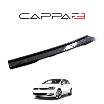 Volkswagen Golf 2013 - 2021 Rear Bumper Sill Protector Gloss