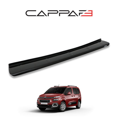 Citroen Berlingo 2019 Onwards Rear Bumper Sill Protector Gloss
