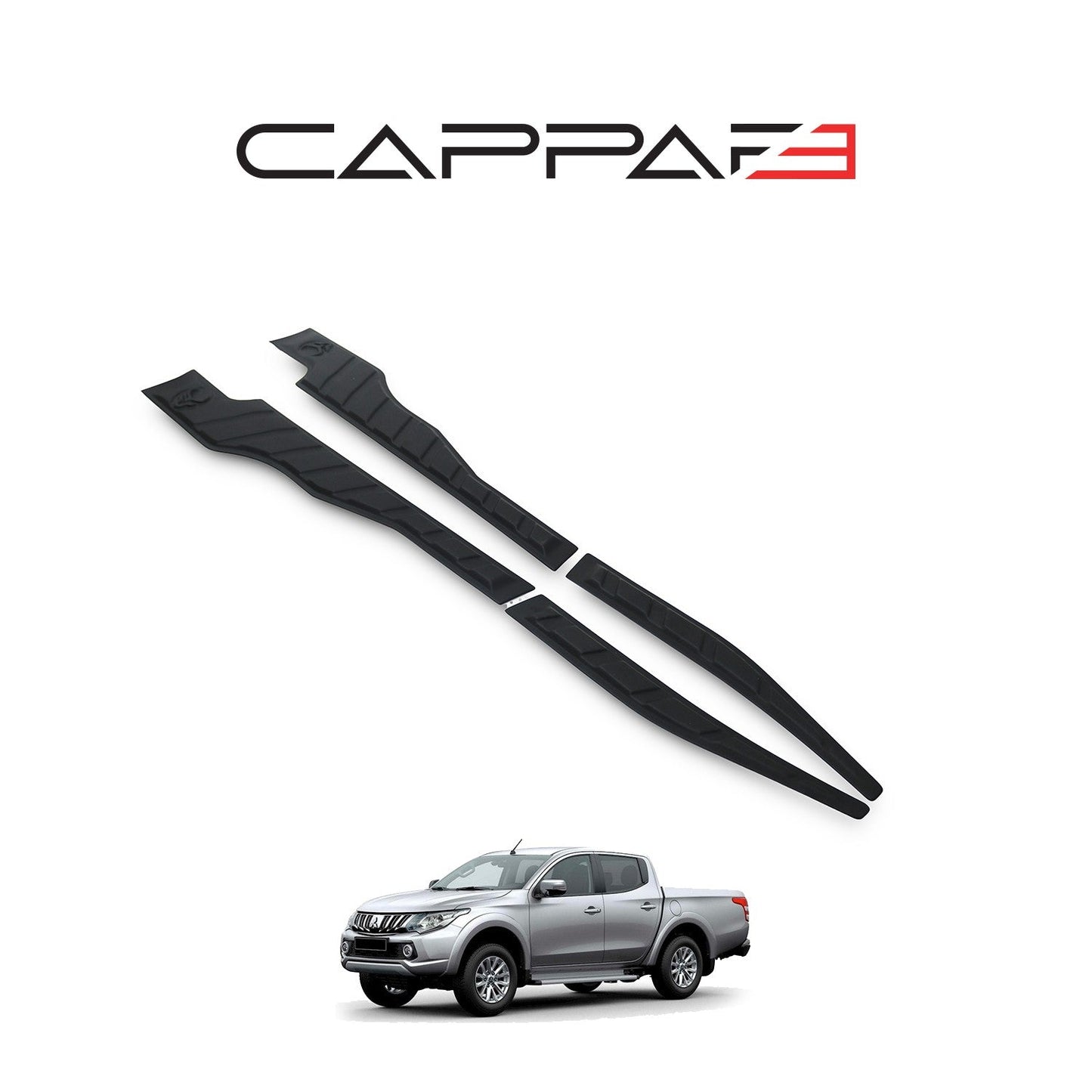 Mitsubishi L200 2015 - 2019 Rear Bumper Sill Protector 4pcs