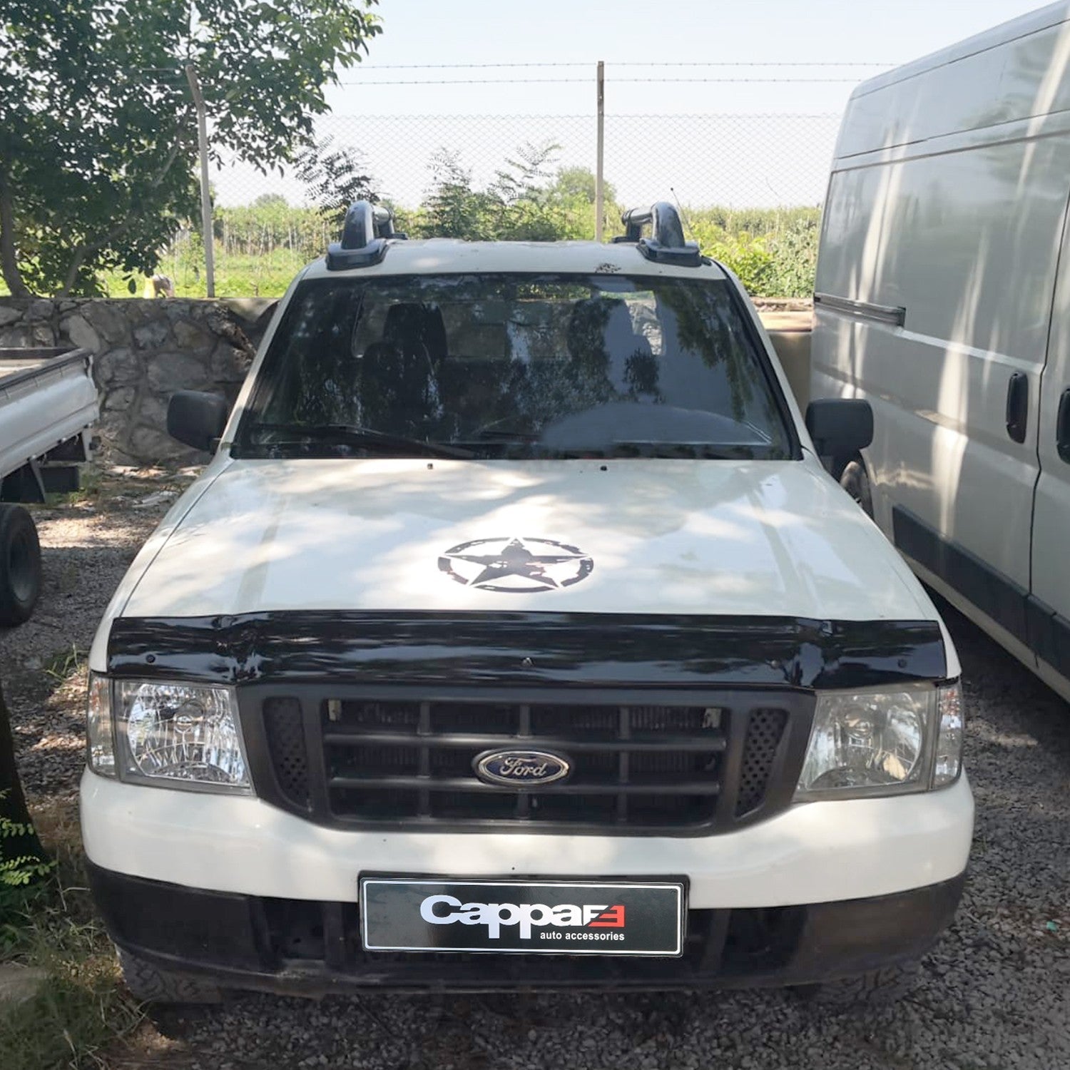 Ford Ranger 2002 - 2006 Bonnet Deflector 3mm