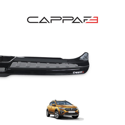 Dacia Sandero 2021 Onwards Rear Bumper Sill Protector Gloss