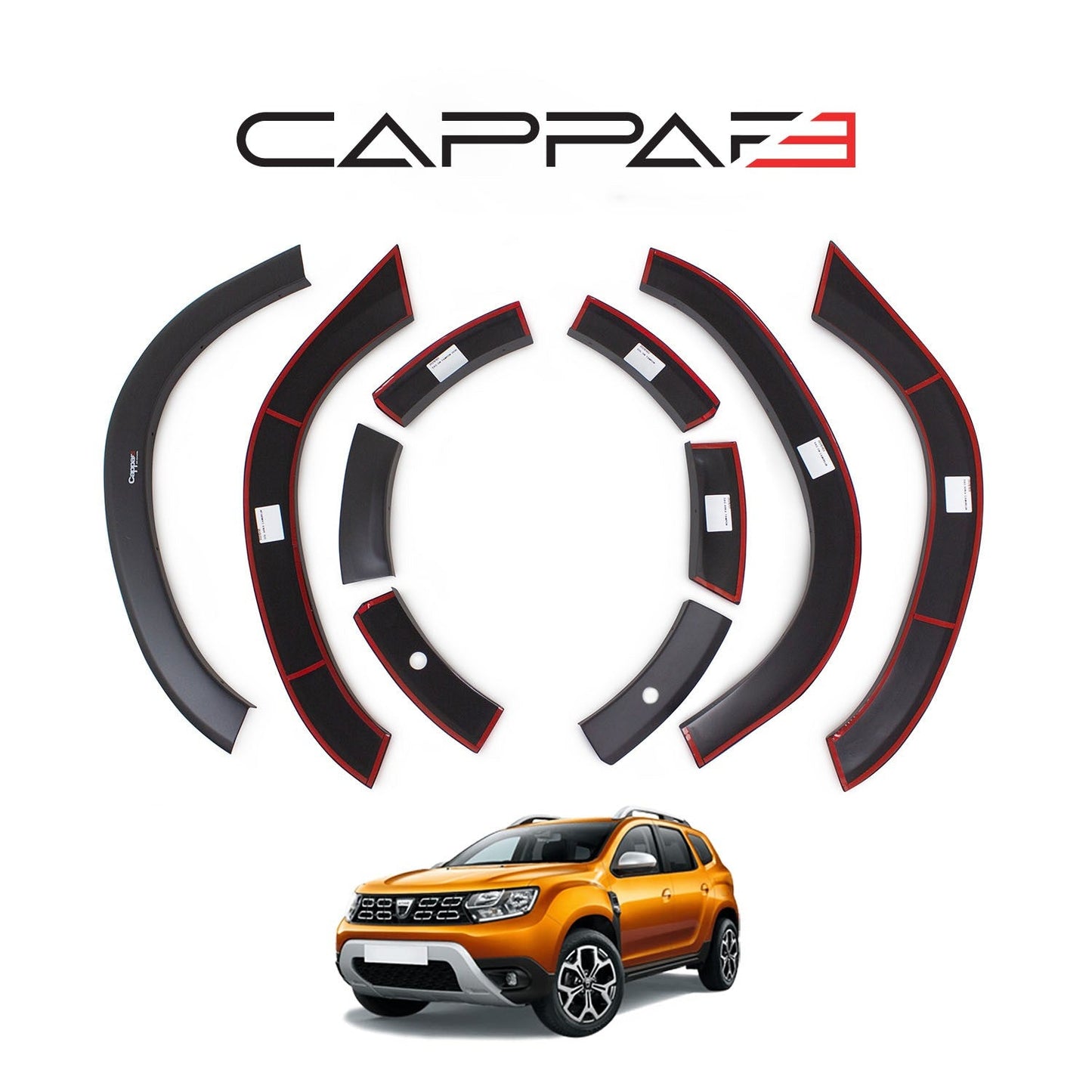 Dacia Duster 2018 - 2024 Fender Flares 8pcs