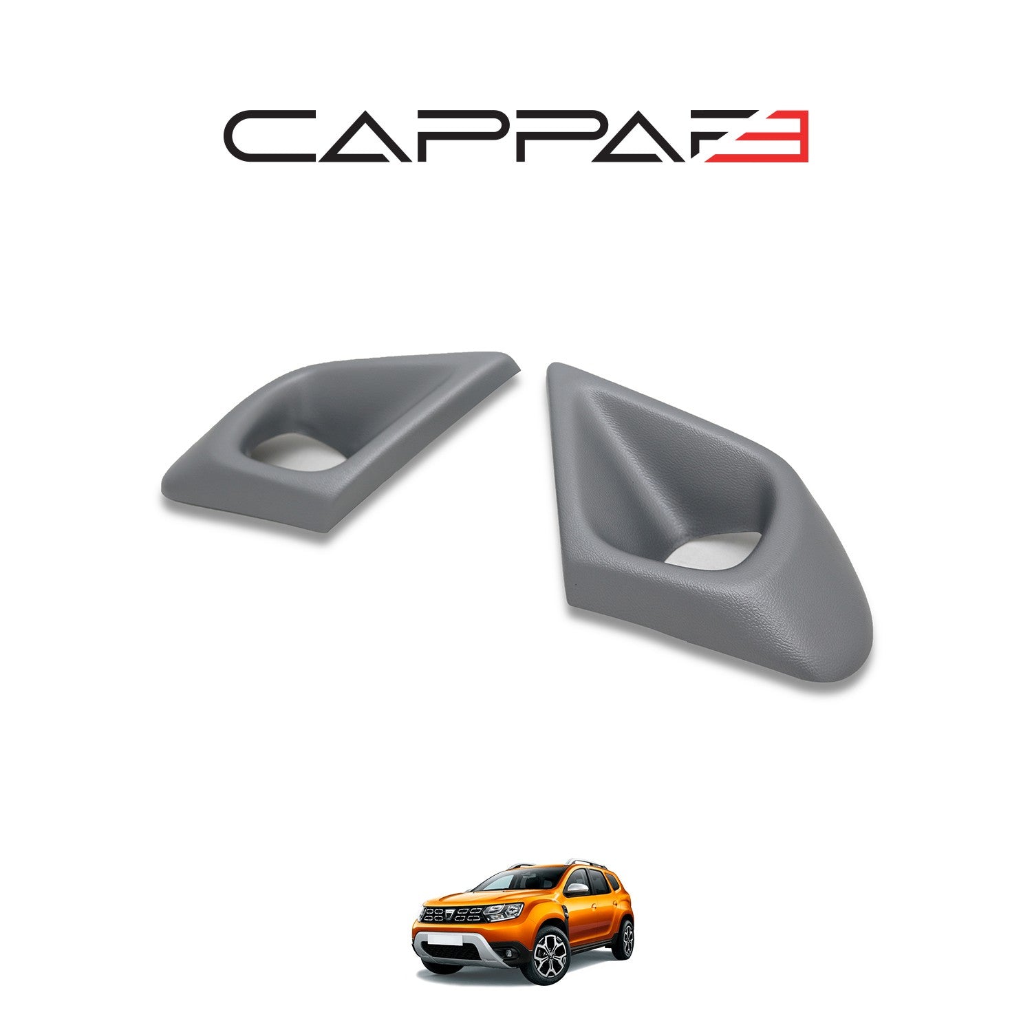 Dacia Duster 2018 - 2024 Fog Lamp Frame 2pcs