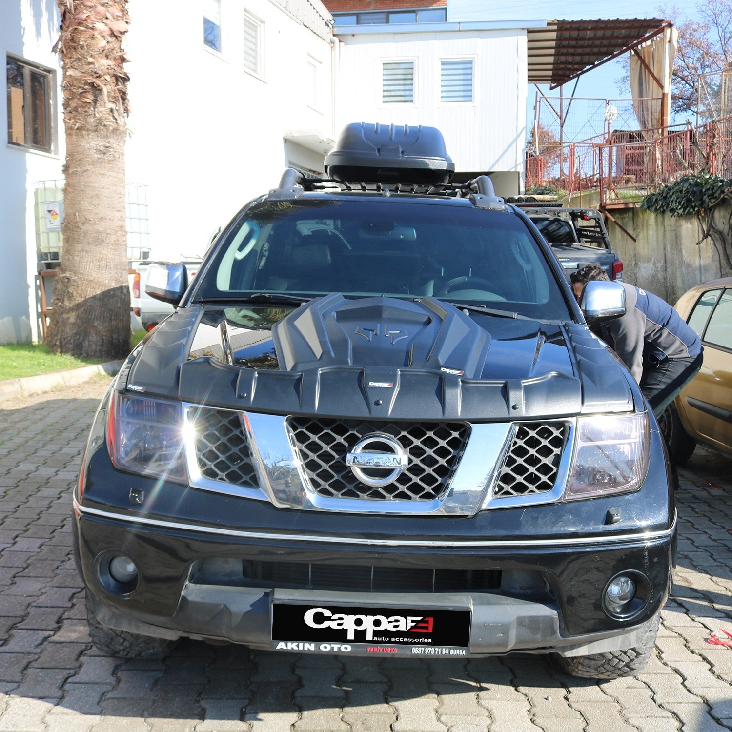Nissan Navara 2006 - 2015 Bonnet Scoop