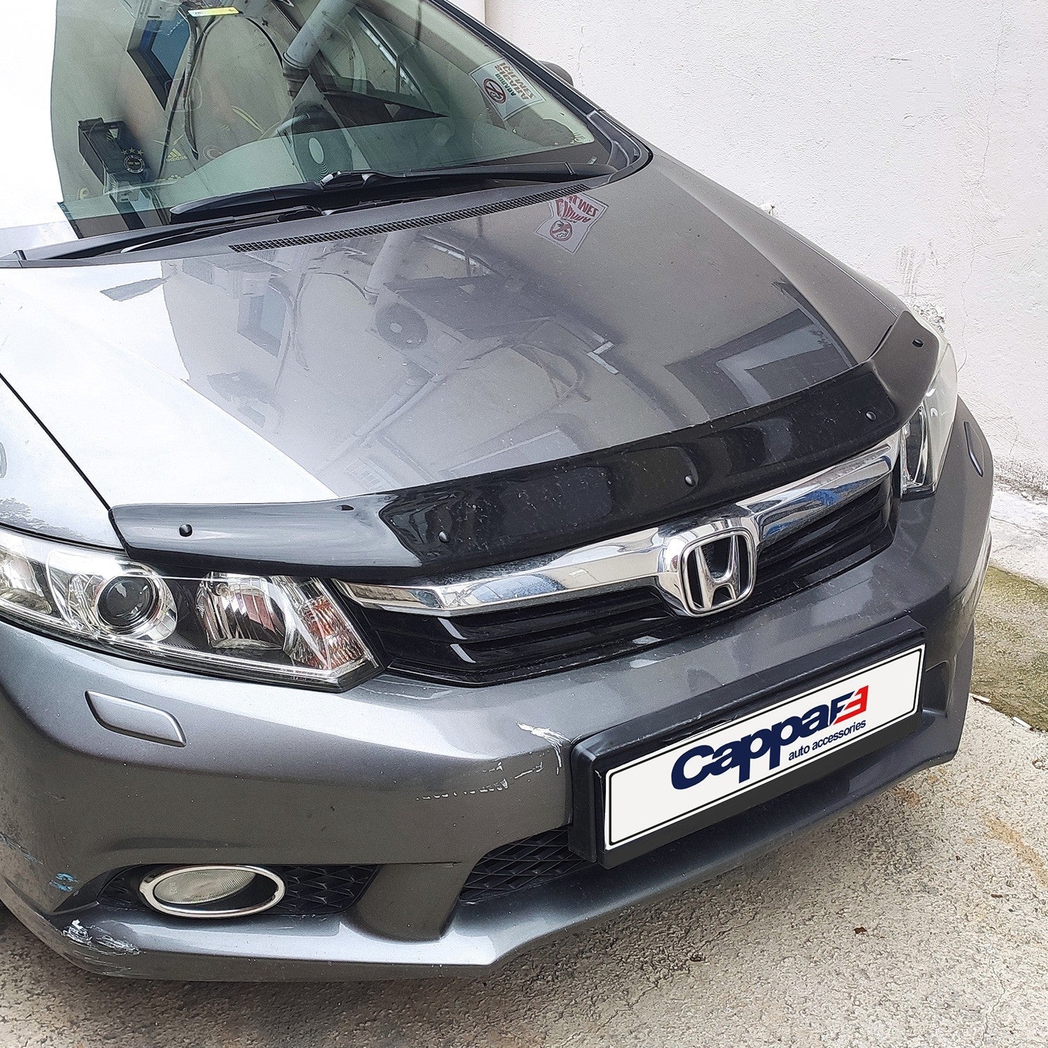 Honda Civic 2012 - 2015 Rear Bumper Sill Protector 4mm