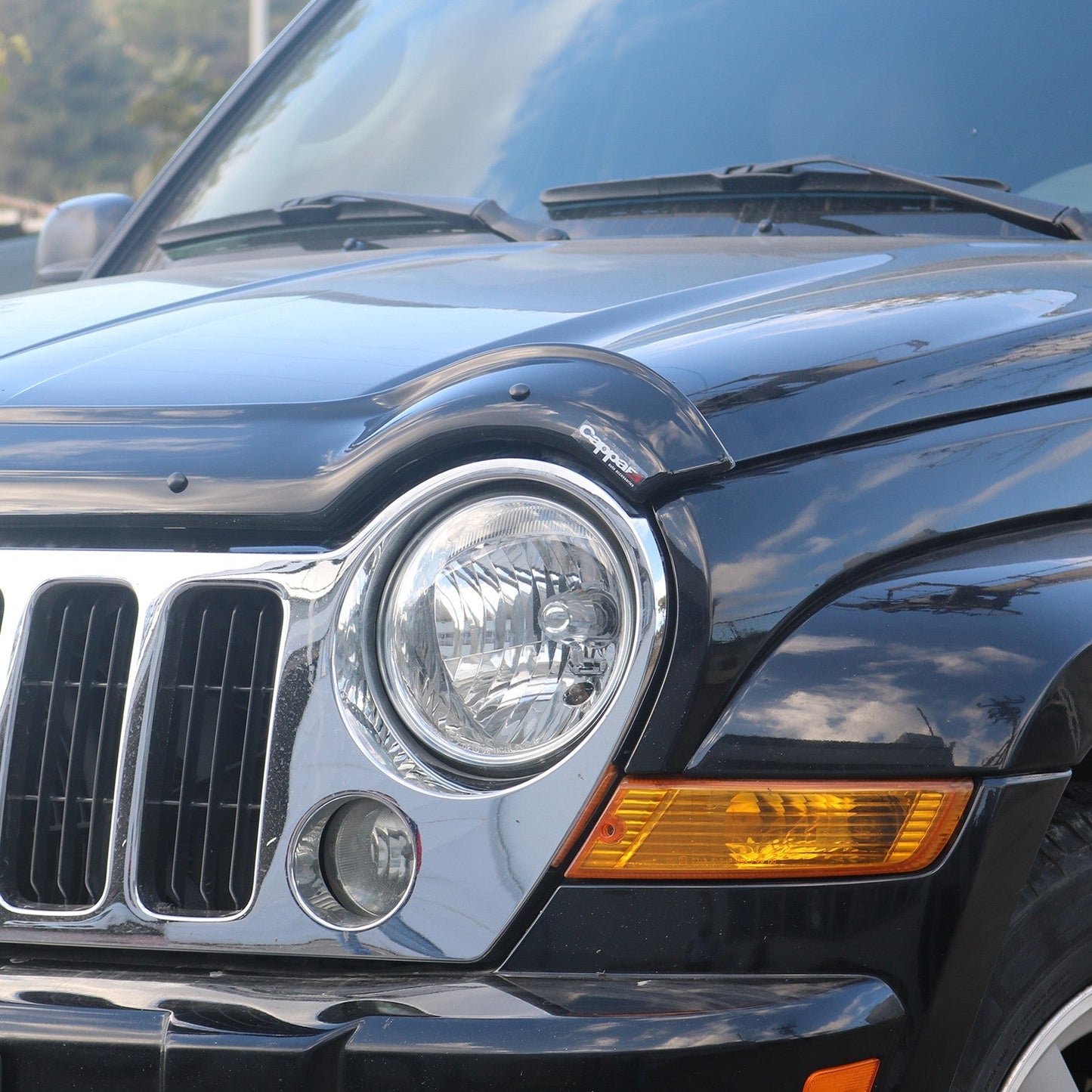 Jeep Cherokee 2002 - 2008 Bonnet Deflector 3mm